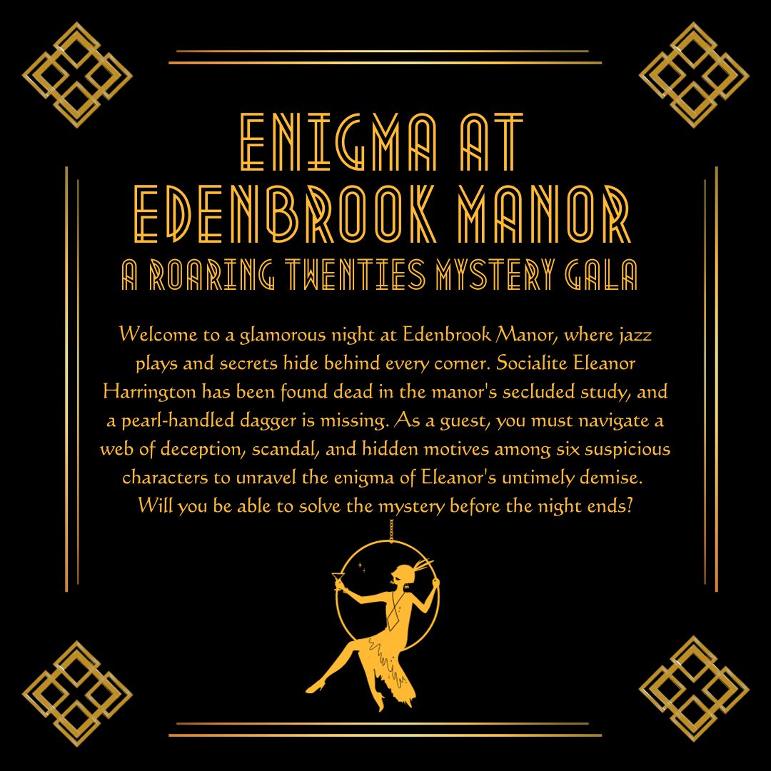 Enigma At Edenbrook Manor webpage intro