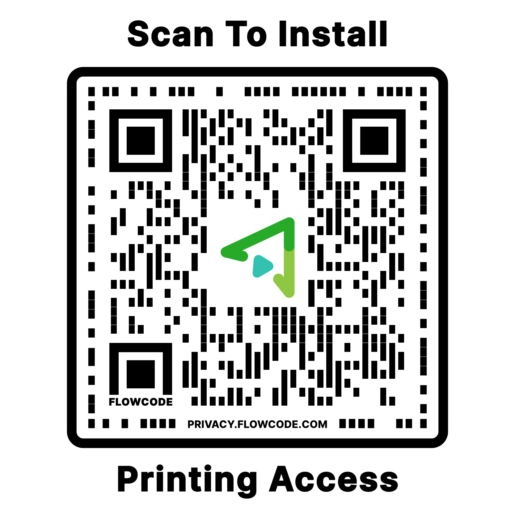 Mobility Print QR