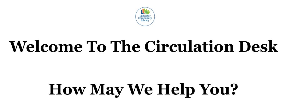 circ desk webpage header