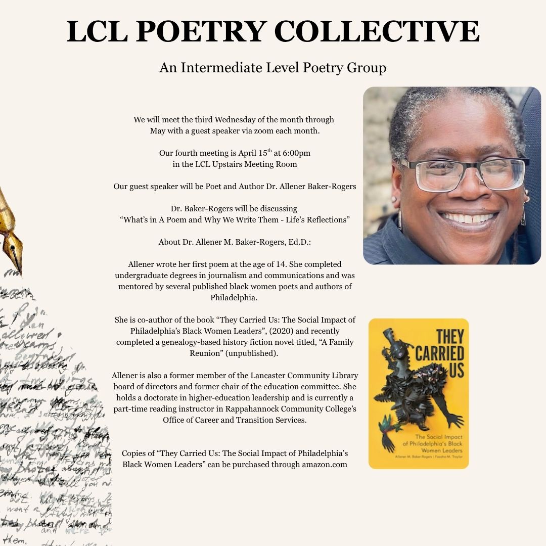 LCL POETRY COLLECTIVE april